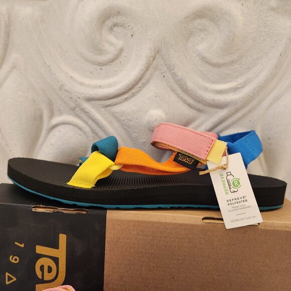 Teva Original Univeral Sandals. NIB. Multi Color. Size 12 - Picture 2 of 8
